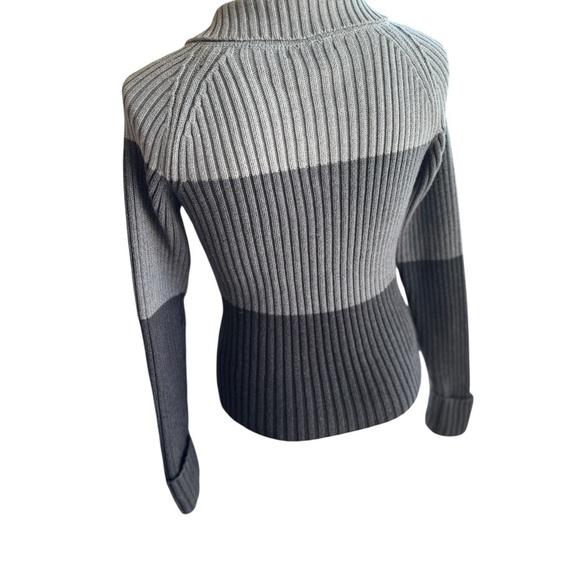 Y2K Retro Colorblock 100% Cotton Sweater size Small - Picture 5 of 8